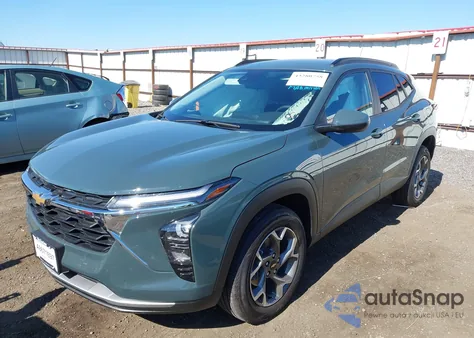 2025 Chevrolet Trax 1Lt из США, поврежденный, VIN KL77LHEP9SC287590